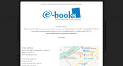 Desktop Screenshot of ebookschile.cl